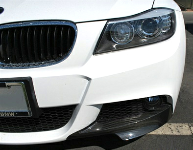 *Carbon Fiber Front Splitters for 2009-11 BMW 328i/335i [E90] (LCI) w